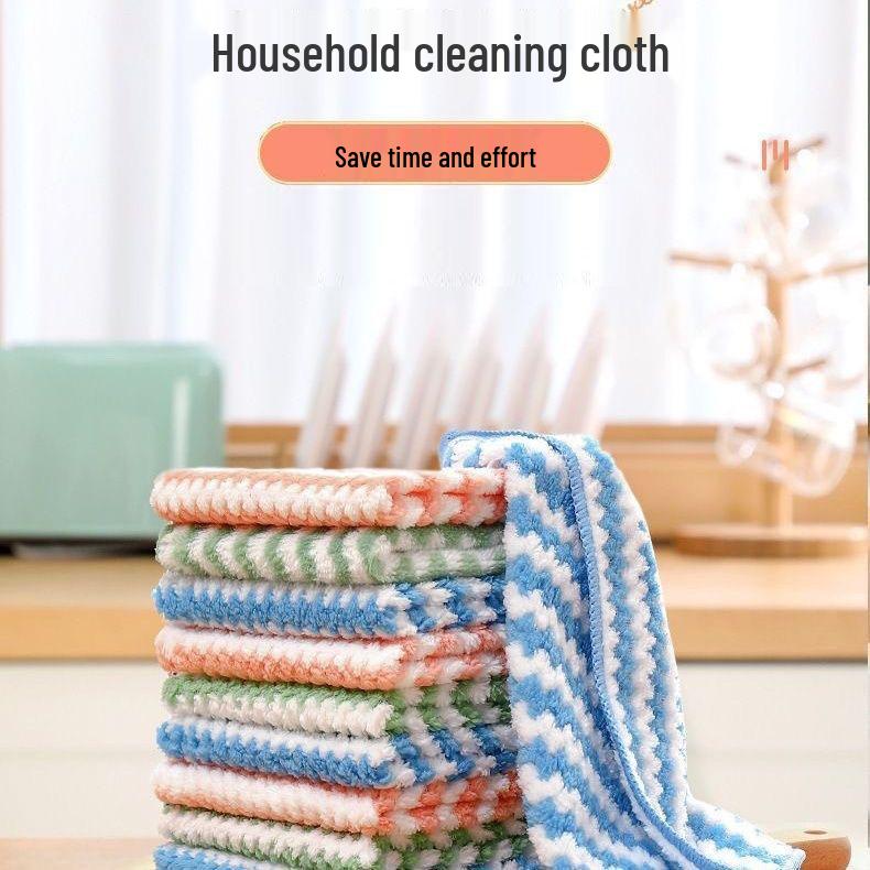 20-Pack Absorbent Kitchen Dishwashing Cloth - All-Purpose, Thickened, Newcomer Discount 5 Yuan
