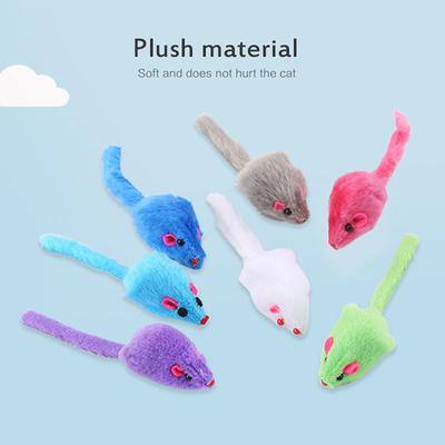 Juguetes para gatos con forma de ratón falso, juguetes interactivos para gatos