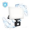 LED floodlight with motion sensor 30W 6000K IP54 black