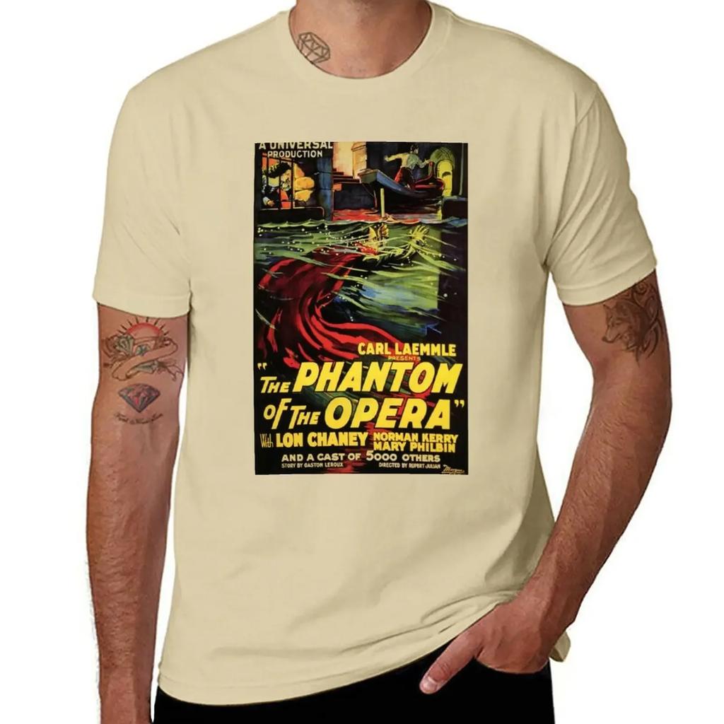 The Phantom Of The Opera T-Shirt summer top plus sizes customizeds mens graphic t-shirts pack