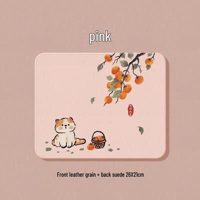 Cute Waterproof Laptop Desk Pad with Hand Rest - Odorless, Anti-Stain Mouse Pad for Office Use