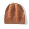 Women's 100% Pure Cashmere Twill Knit Hat - Warm, Stylish Cold Protection for Autumn/Winter