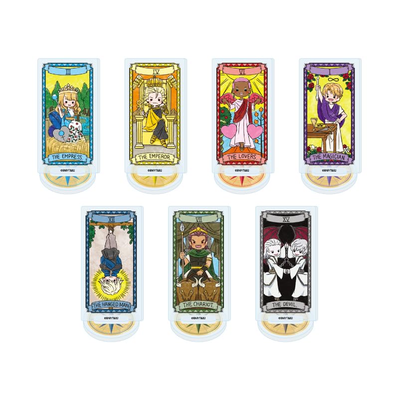 

TIGER & BUNNY 2 06 Tarot ver. [Graph Art Illustration] Acrylic Petit Stand 7-Piece Box