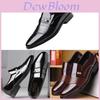 Classic Leather Loafers For Men With Breathable Pu Upper Perfect For Casual Wear