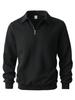 Young Men Fashion Sweater With Knit And Mock Collar For Casual Autumn Wear