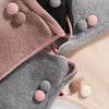 Thickened All Finger Gloves Thin Velvet Mittens Daily Cycling Driving Gloves  for Autumn Winter