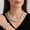 Square Glass Bracelets Beaded Bracelets Boho Crystal Beads Bracelet  Gift