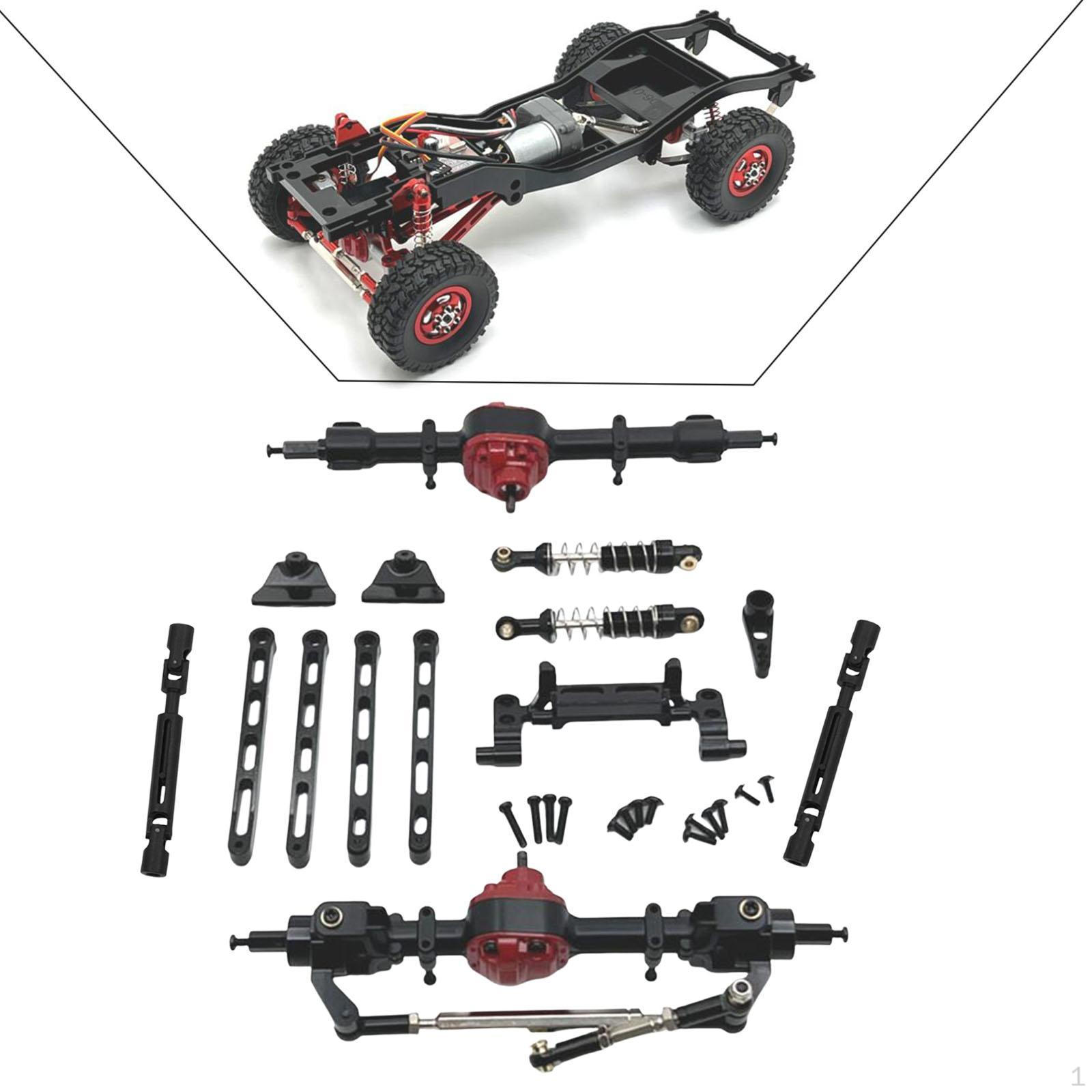 

Металевий набір для RC Trucks у масштабі 1/12 Black