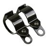 2pcs Signal Light Bracket Aluminum Alloy Black New