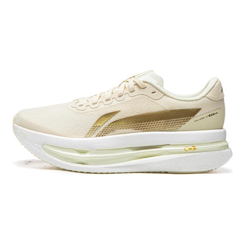 Li-Ning Chitu 9 ULTRA Gold Label Women s Low Top Running Shoes Off White ARPW008-31 37