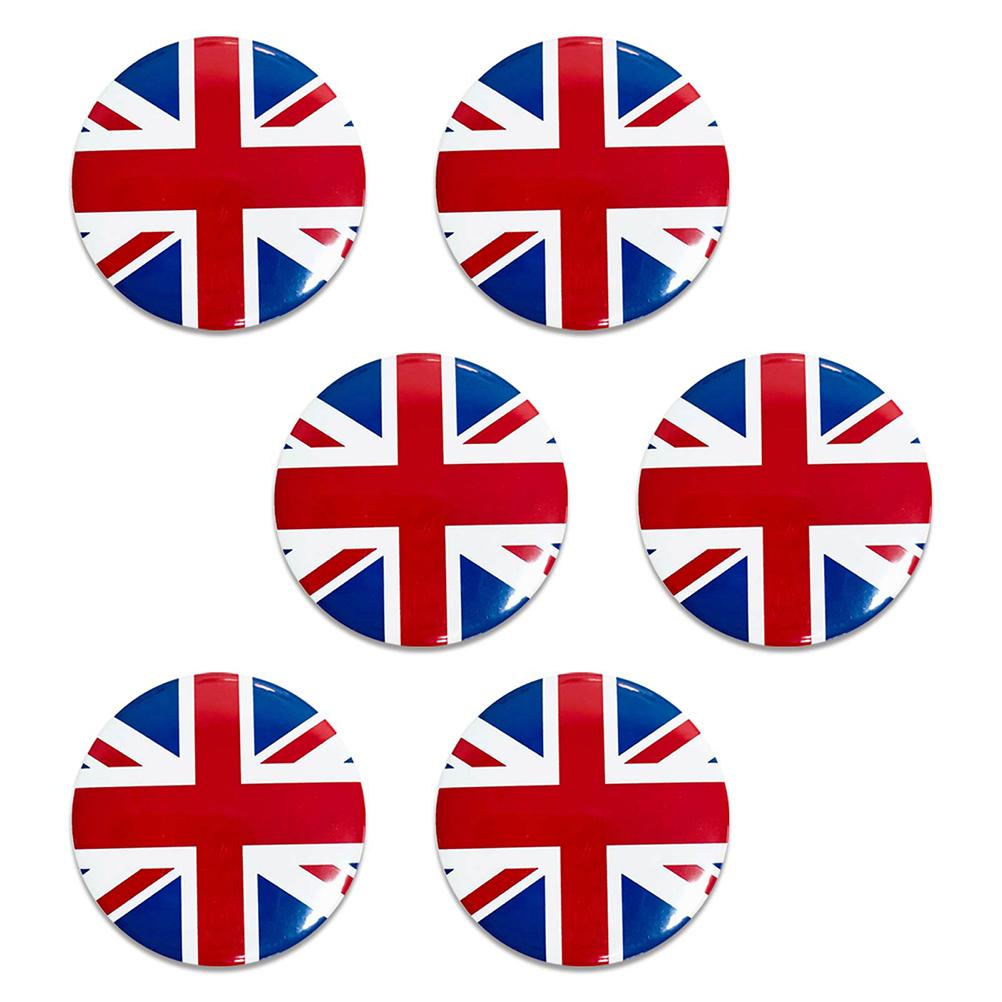Union Brosche Anstecknadel 5,8cm Flagge des Vereinigten Königreichs Reversnadel UK-Flagge Union Britisch Patriotisch Britische Abzeichen