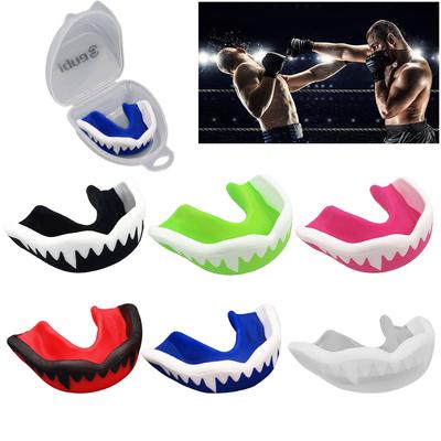 Mouth Guard Teeth Protector MMA Martial Arts Mouth Guard Adults Junior Mouth Guard for Football Wrestling Hockey Lacrosse Boxing