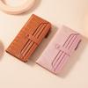 Women’s Crocodile Embossed PU Leather Long Wallet Large Capacity Zipper Clutch Purse Multi Card Holder Coin Pocket Organizer