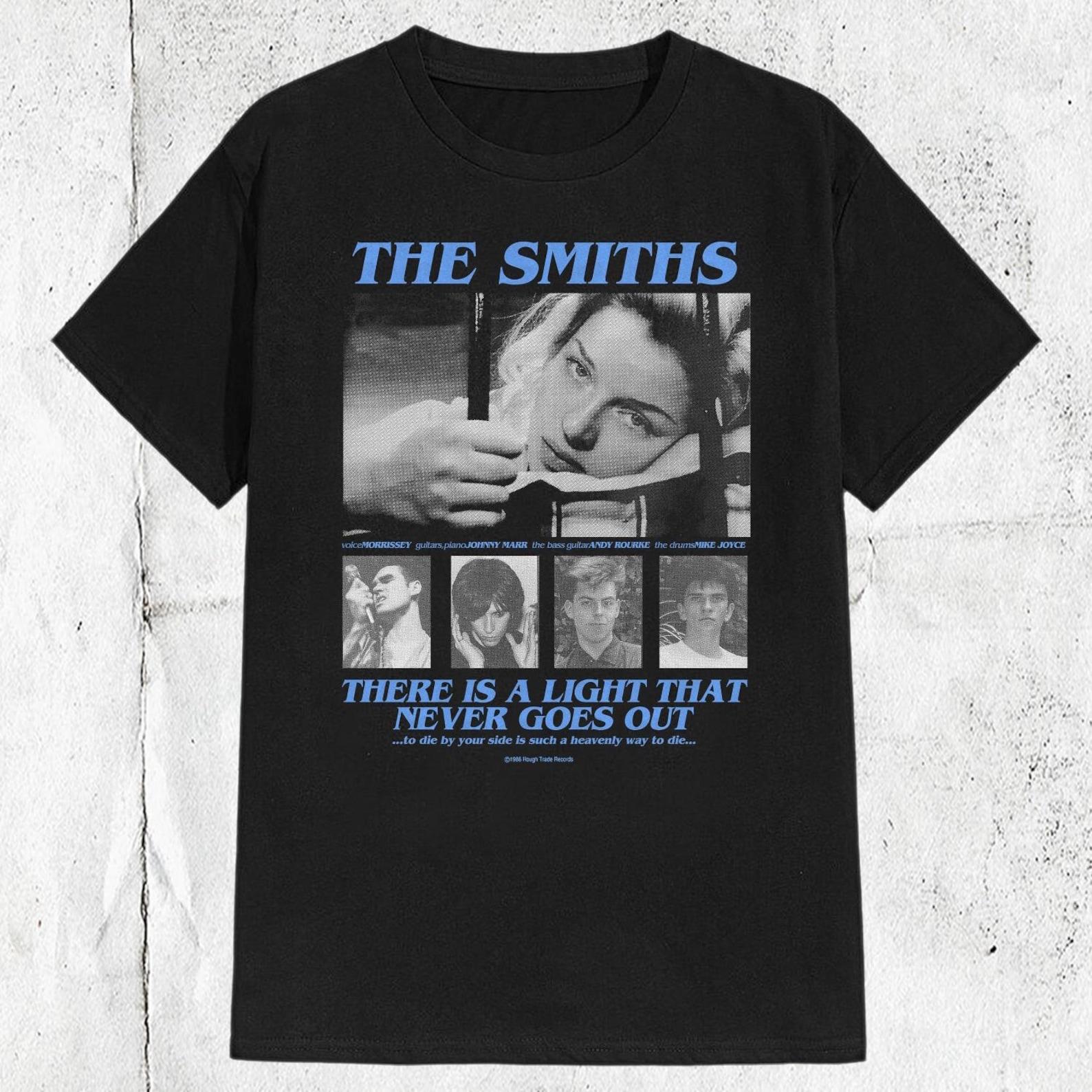 Vintage 80s 90s The Smiths Band Morrissey T shirt S