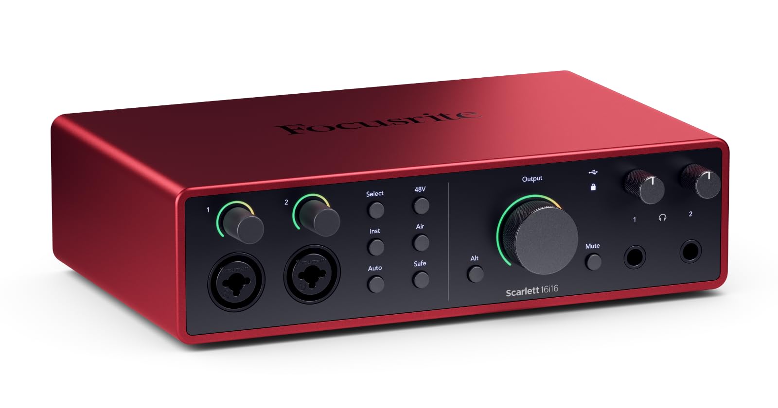 

Focusrite Scarlett 16i16 16in 16out Audio Interface 4th Generation Focusrite (4th Gen) червоний