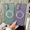 For Xiaomi Redmi Turbo 5 Turbo5 Max Case Magnetic TPU +PC Anti-slip Ultra Thin Woven Textile Cloth Pattern Cover