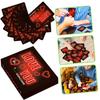 50 Love You Neon Couple Cards English Version Game Interactive Cards