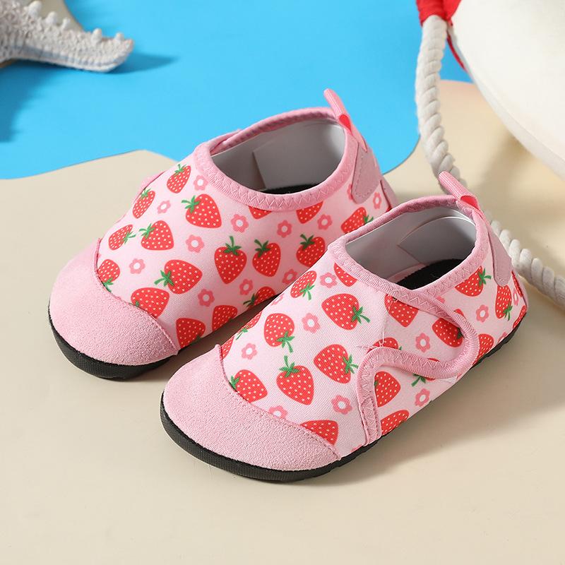 

Floor socks for children in spring and summer, non-slip soft-soled socks for babies, cool-proof, noiseless indoor home shoes, early education socks 23-24Inner Length13cm