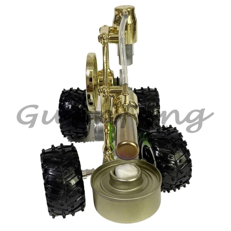 Engine Model Stirling Engine Car Steam Car Physics Experiment Popular Science Science Small Power Generation Experimental Toys