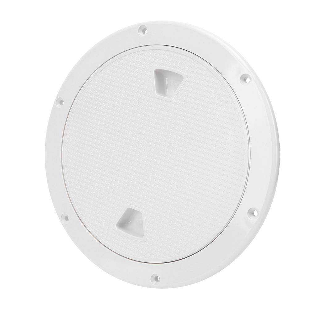 ABS Boat Deck Inspection Access Hatch Cover Non Slip Anti Corrosive Screw Out Round Plate(6in )