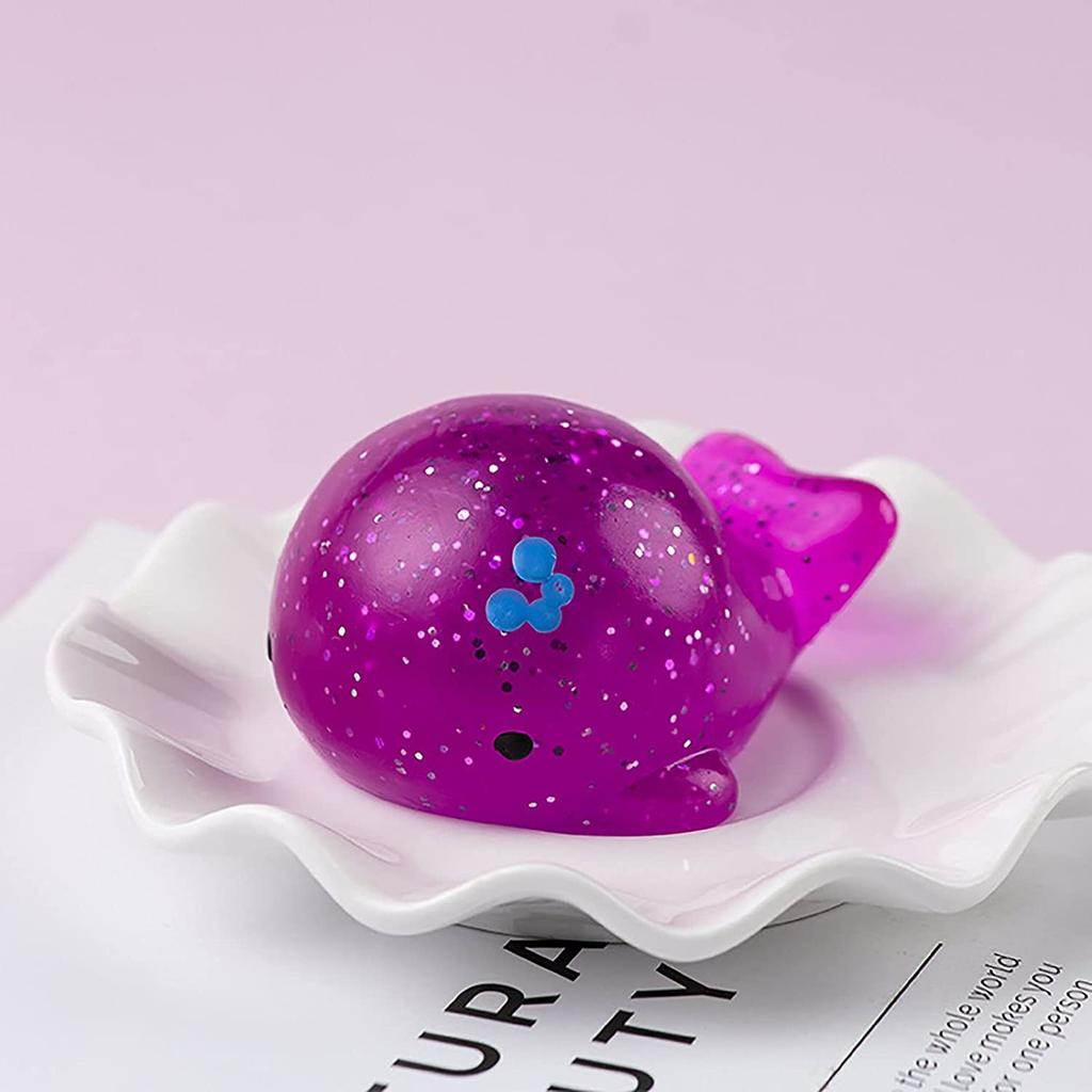 Big Spongy Glitter Mochi Squishy Fidget Sensory Toys Kawaii Animal Stress Ball Powder Fun Soft Antistress Squeeze Children Toys