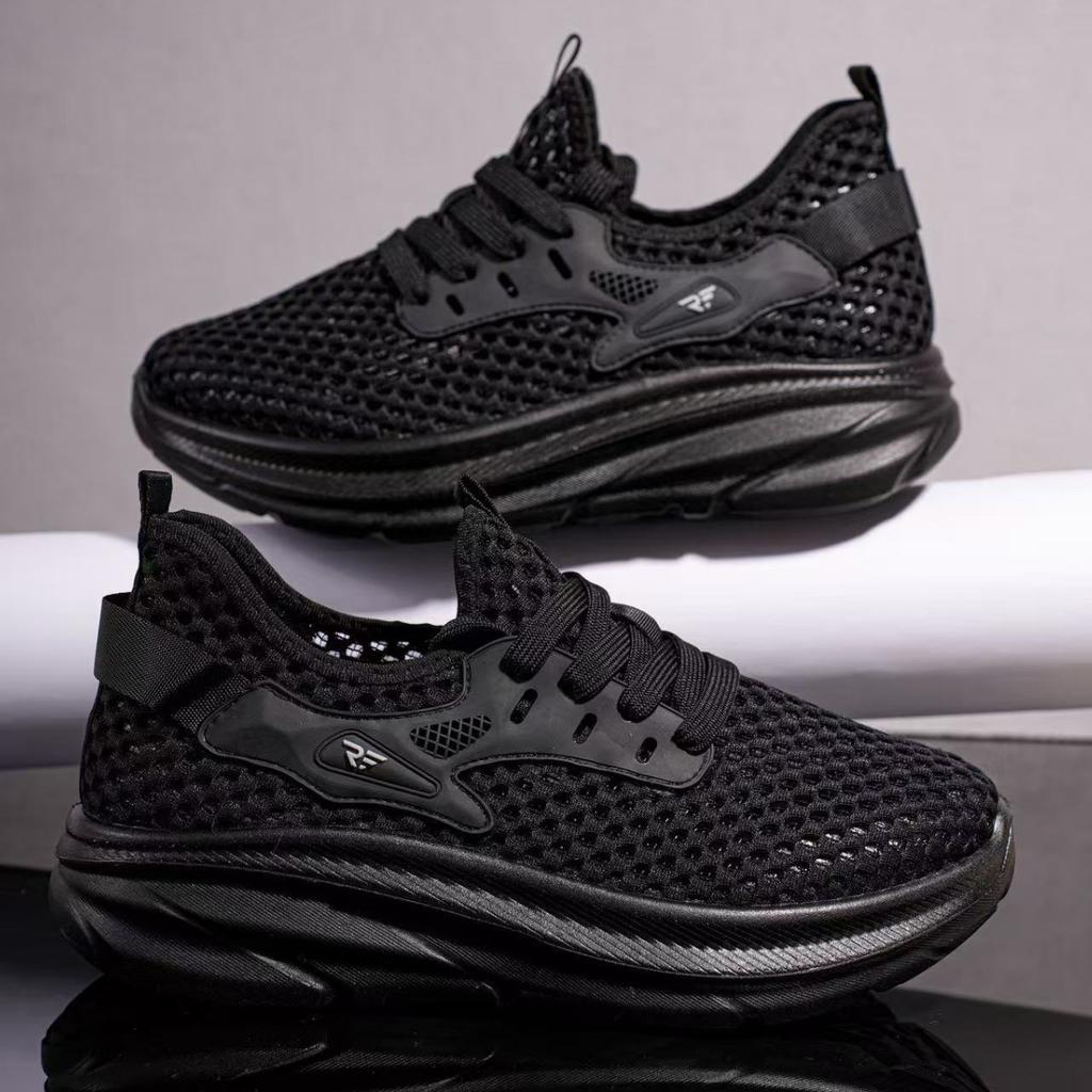 New Summer Breathable Women's Shoes Thin Hollow Versatile Sports Shoes Outdoor Lightweight Large Mesh Creek Sandals