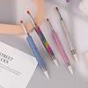 Shiny Diamond Nail Art Brush Double-Ended Dotting Pen Carving Flower Painting Pen Diy Manicure Tool Acrylic Uv Gel Extension