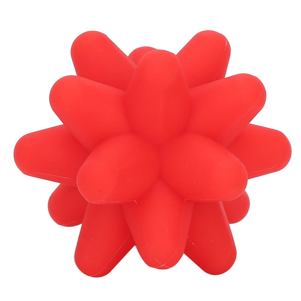 2 Colors Acupoint Massage Ball Muscle Release Deep Tissue Massage Silicone Fitness BallRed