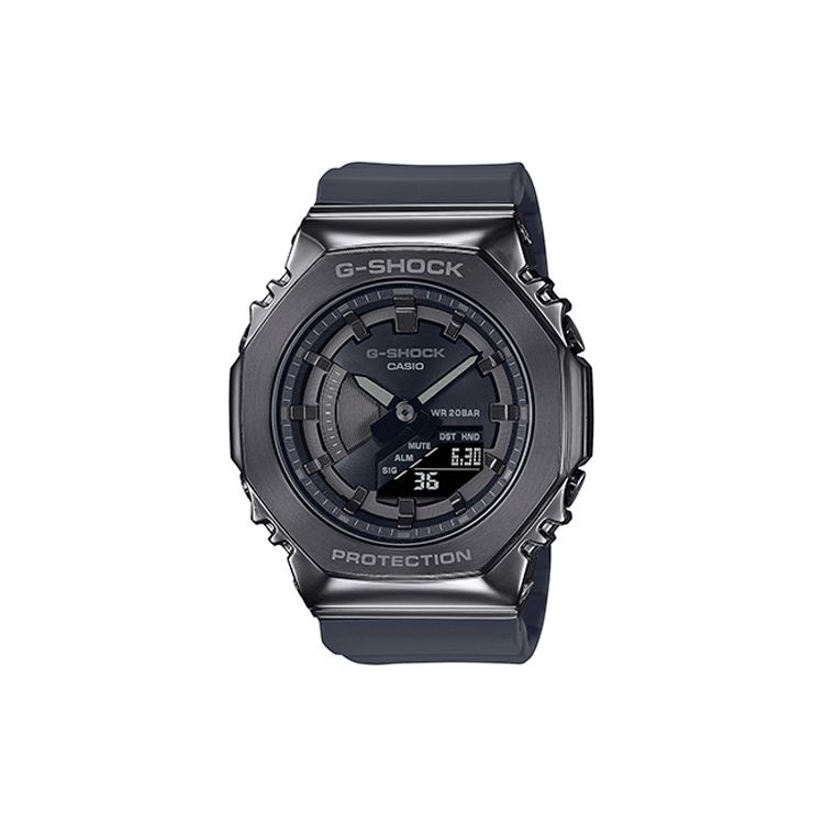 

Casio Farmhouse Oak Fashion Sports Waterproof Quartz Movement Resin Strap Watch Women watches Black GM-S2100B-8APR Regular Watch Box,Black Gray
