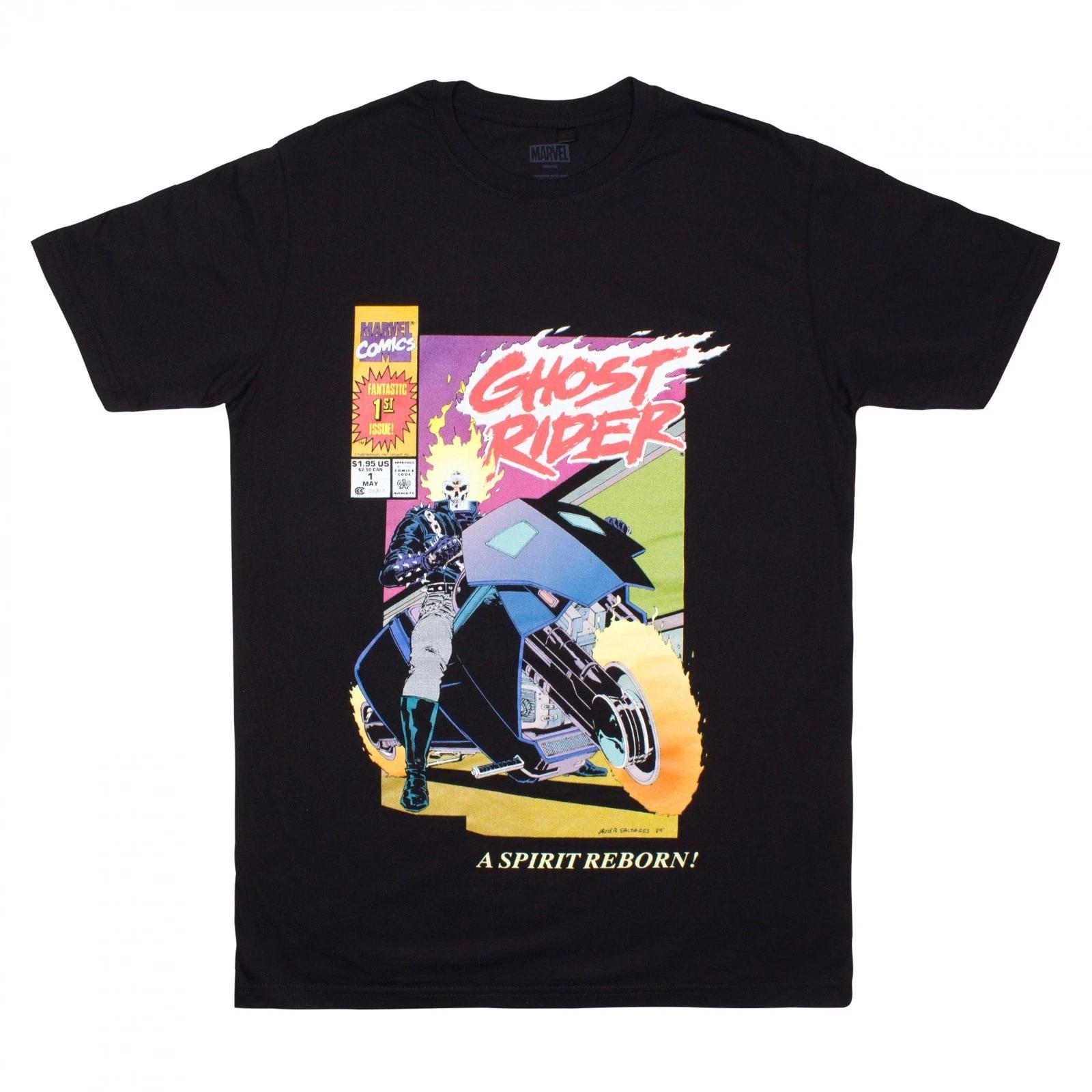 Ghost Rider Biking T-Shirt Gildan L