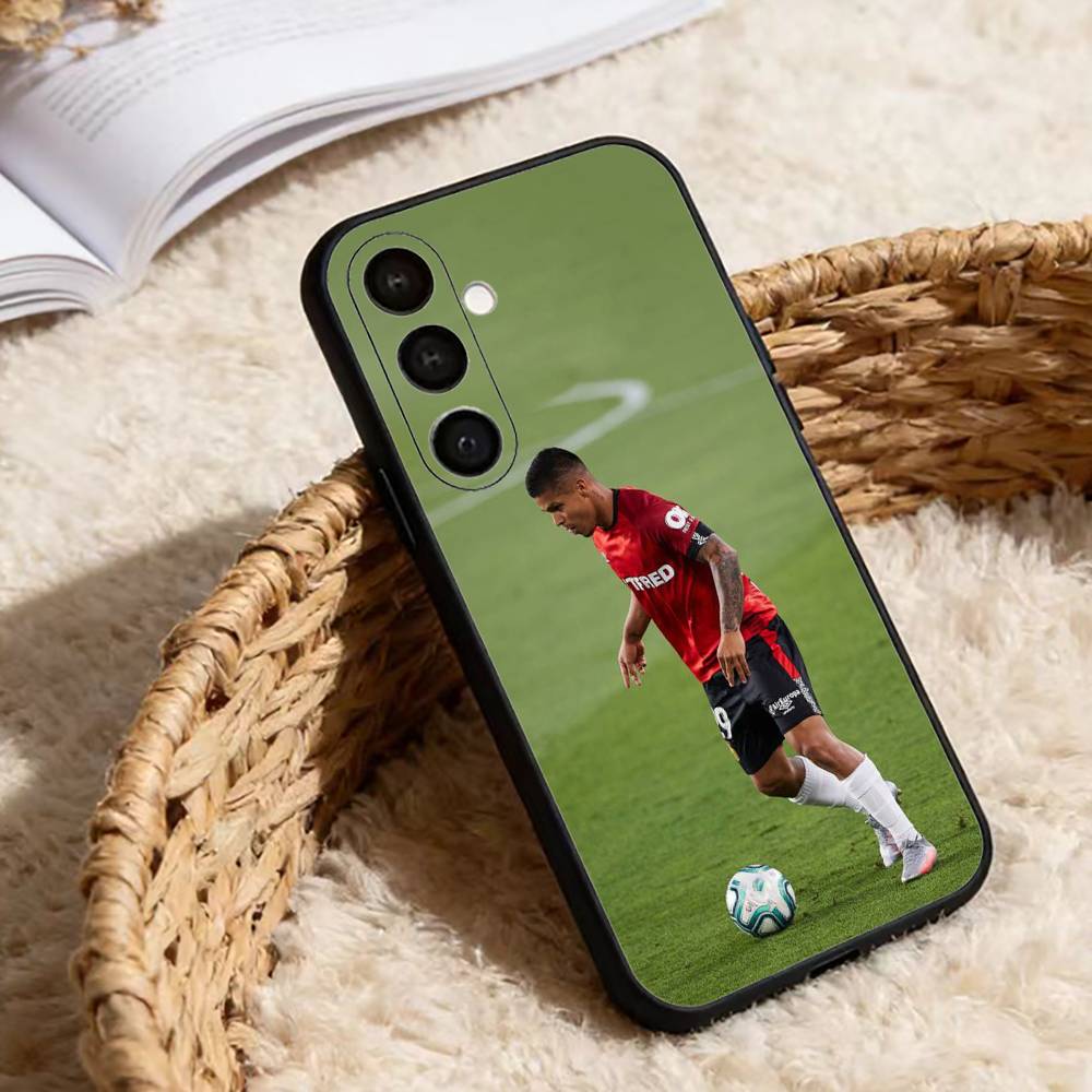 Soccer Cucho Hernandez Phone Case For Samsung Galaxy A20,21s,22,31,32,52,53,72,73,80,91 Soft Black Shell