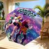 KPop Demon Hunters Print Automatic Open Close Umbrella, Portable Foldable Umbrella, for Outdoor Commute Camping Trip, Ideal Birthday Gift
