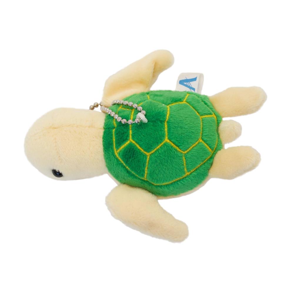 [Aqua] Plush Toy Marine Anywhere Friends Keychain Turtle 00080081