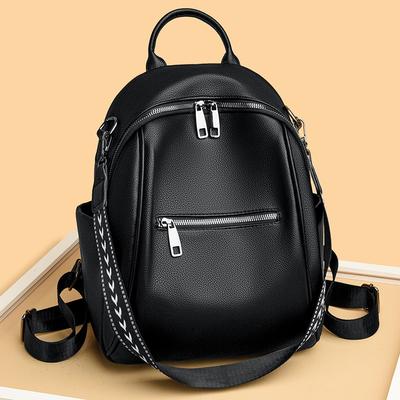 Einzelschultertasche Großvolumiger Studenten-Schulranzen Lässiger Reise-Rucksack Modischer Damen-Rucksack