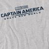 Captain America: Brave New World Mens Distressed Logo T-Shirt