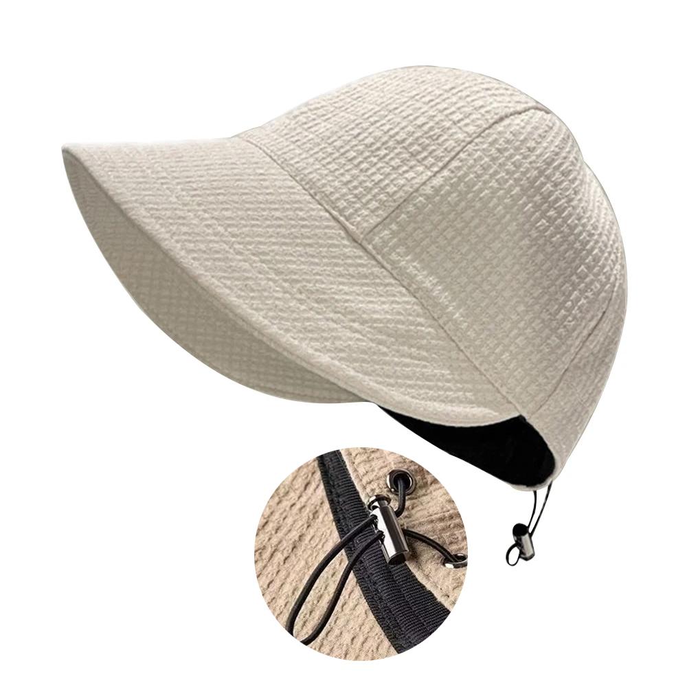 

Women s Foldable Sunhat Summer Outdoor Beach Fisherman Hat Sunscreen UV Protection Cap Adjustable Cotton Wide Brim Bucket Caps One Size