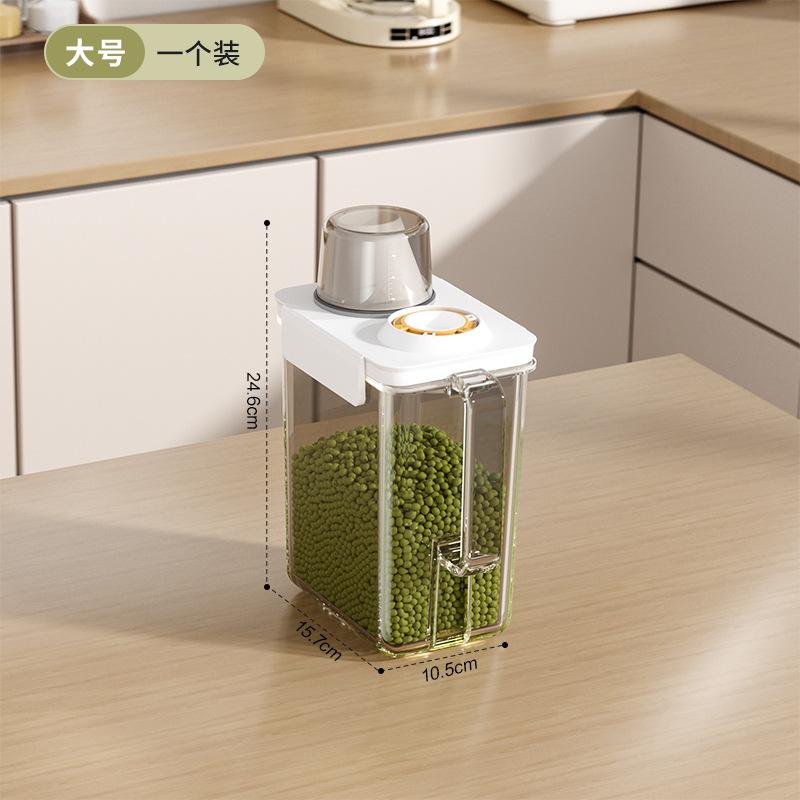 Grains storage box Sealed tank Kitchen safety grade Empty bottle Storage jar Insect-proof and moisture-proof rice noodle bucket