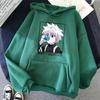 Killua full-time hunter HUNTER x HUNTER hooded sweater HUNTER candy-colored top