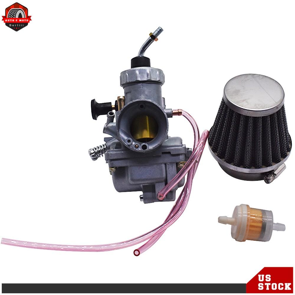 New Carb Carburetor w/ Air Filter For Yamaha Blaster 200 YFS200 1988-2006 VM24