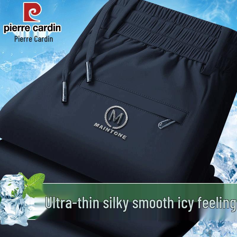 Pierre Cardin Men s Ice Silk Quick-Dry Straight Casual Pants L
