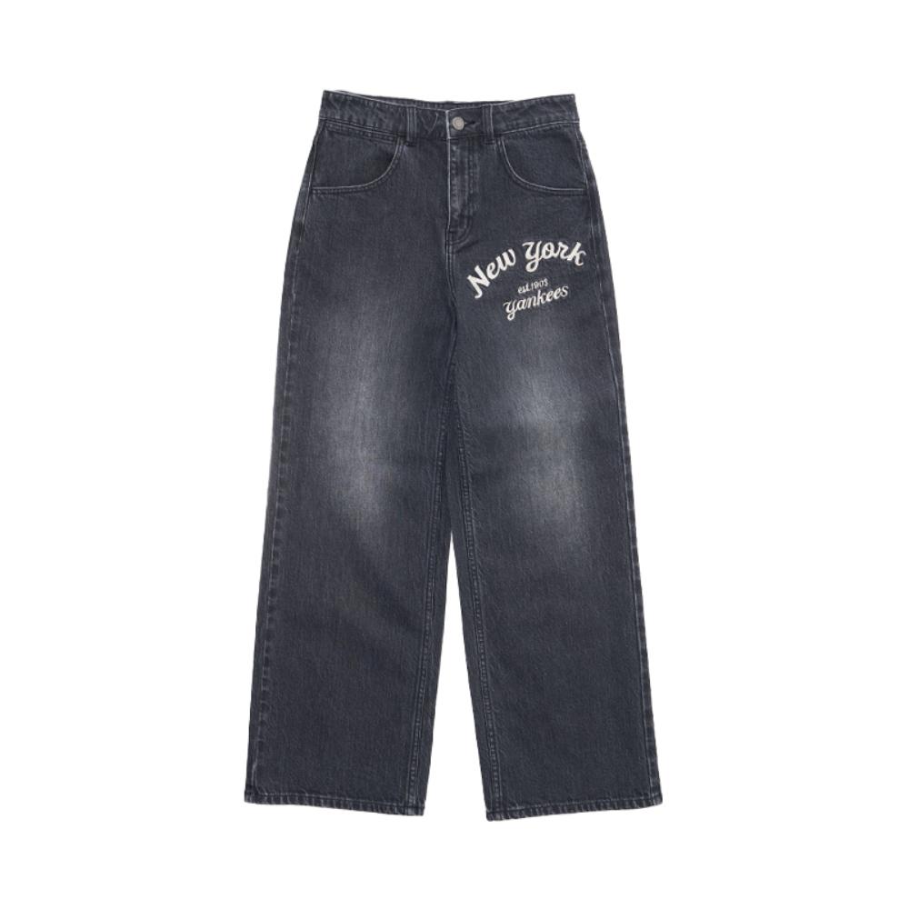 New MLB New York Yankees Jeans Women's Charcoal Gray 3FDPV0144-50CGS