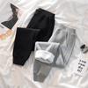 Winterand Autumn Plus Size Women Slacks Fleece Pants Elastic High Waisted Pants Thickening Loose Casual Female Trousers Oversize Pants
