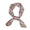 Women's French-Style Polka Dot Silk-Emulation Square Scarf: Versatile Professional Hairband & Suit Accessory