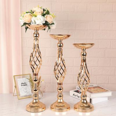 Creative Iron Vase Candles Holders Home Decor Metal Christmas Wedding Decorations Table Decoration Centerpieces Candle Holder