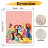 Disney oil painting painting art Disney Princess handmade diy painting home decoration gift