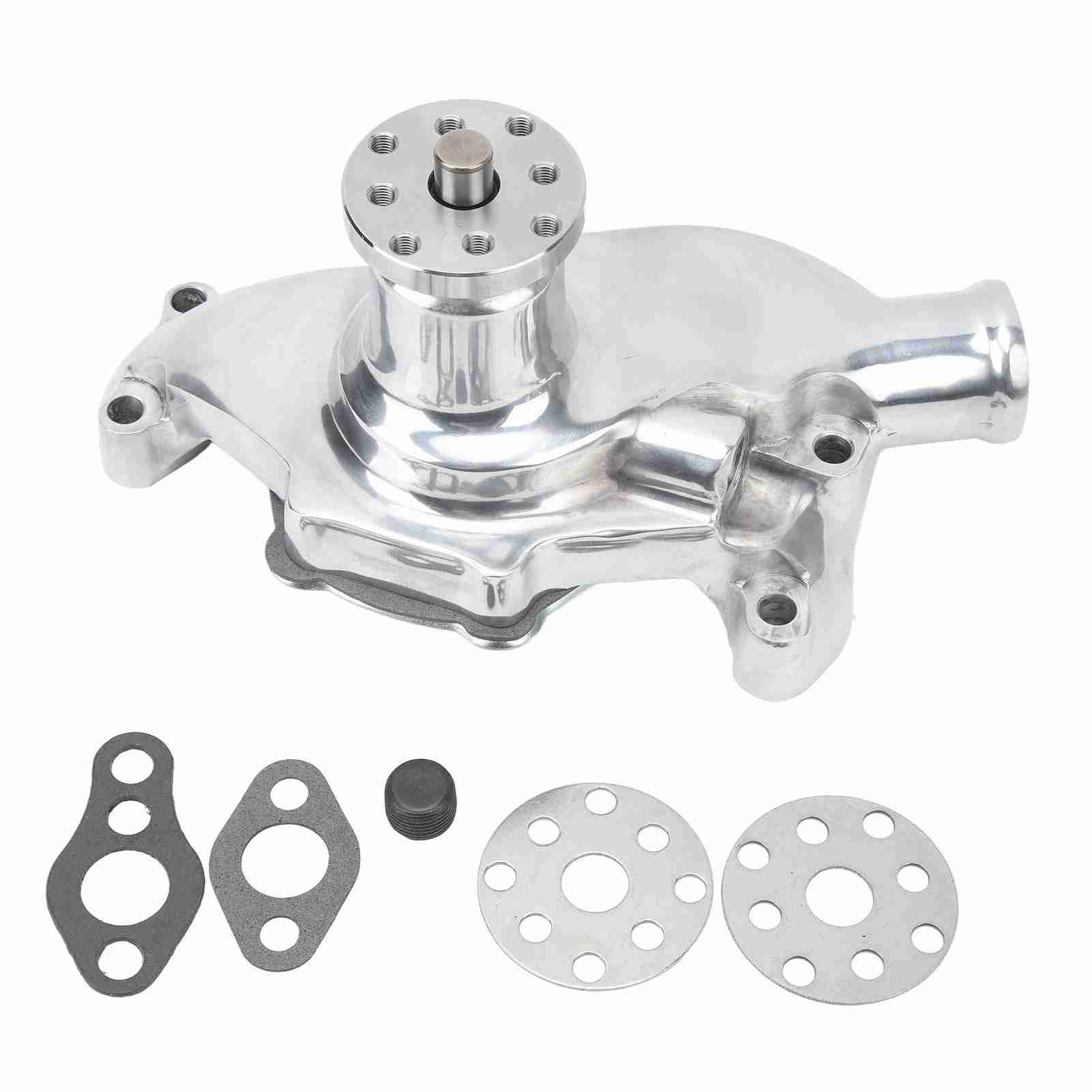 

High Volume Short Water Pump Aluminum Large Water Flow for SBC V8 283 327 350 1955 to 1985 High Volume SWP V8 Engine Water Pump