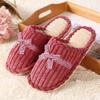 Cotton slippers autumn and winter home household indoor guests plush plush thick bottom non-slip warm couple