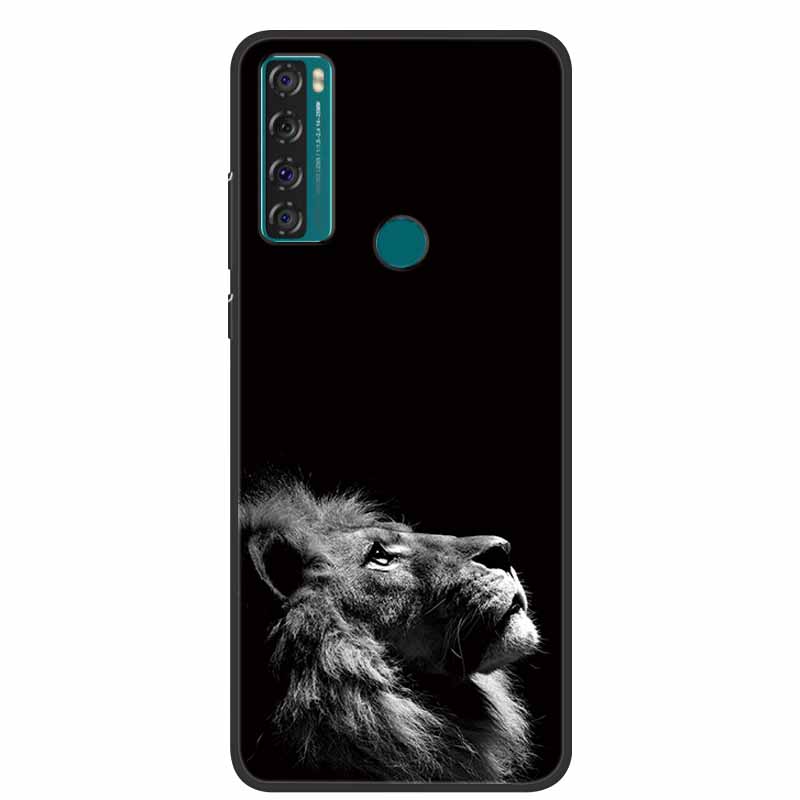 For TCL 20SE Case 20L+ 20L 20S Paint Soft TPU Silicone Phone Cover for TCL 20L Case Coque20s 20 s T775H T774H TCL 20 se 20 Plus