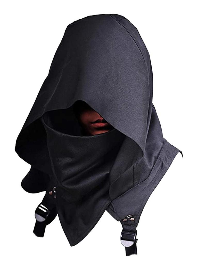 Manhua Society Cyberpunk Halloween Cosplay Hooded Cloak