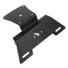 Tail License Plate Holder Short Black Coated Iron Motorcycle License Plate Bracket Replacement For Scrambler 400X 2023